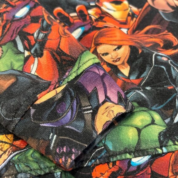 H&M Marvel Print Sweatshirt 6/7 - Picture 2 of 5